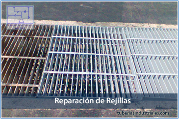 servicio de reparación de rejillas de acero, trampas