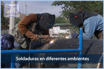 servicios de soldadura en ambientes especiales, difíciles